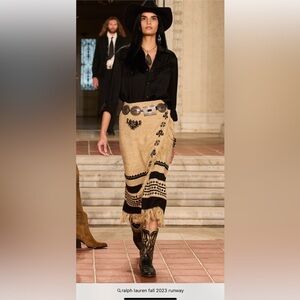 Rare Vintage cowboy boots from Ralph Lauren Runway